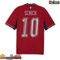 Camisa de Futebol República Checa Patrik Schick #10 Equipamento Principal Mundo 2026 Manga Curta